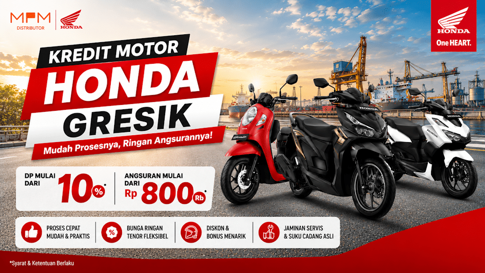 Harga Kredit Motor Honda Gresik