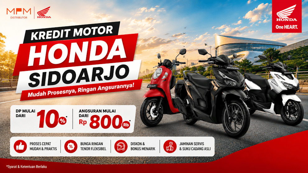 Harga Kredit Motor Honda Sidoarjo