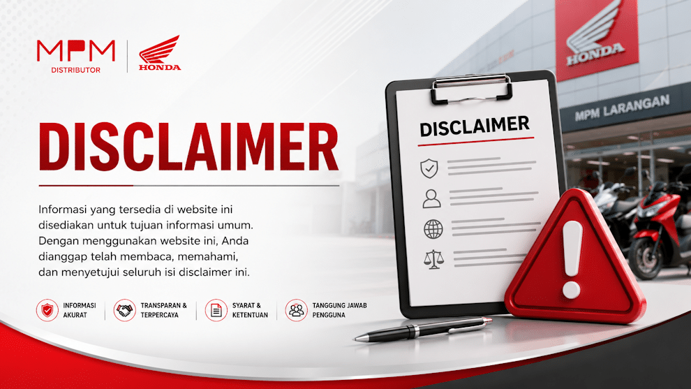 disclaimer mpm larangan